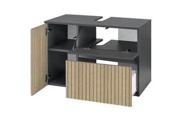 Tvättställsskåp & kommod Loft24 Wisla Tvättställsskåp 80 cm Nature - Hus & renovering - Kök & bad - Badrum - Badrumsmöbler & badrumsinredning - Tvättställsskåp & kommod