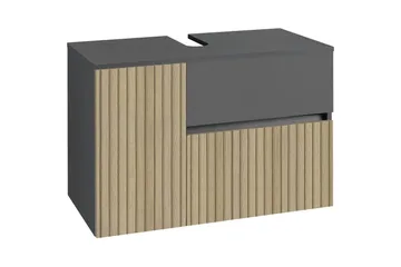 Tvättställsskåp & kommod Loft24 Wisla Tvättställsskåp 80 cm Nature