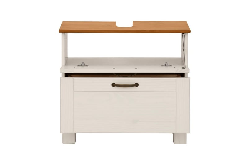 Tvättställsskåp Alby 1 låda, Vit/Honung - 1 låda, Vit/Honung - Hus & renovering - Kök & bad - Badrum - Badrumsmöbler & badrumsinredning - Badrumsskåp