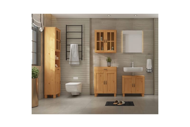 Tvättställsskåp Alby 2 lådor, Betsad/Vax - 2 lådor, Betsad/Vax - Hus & renovering - Kök & bad - Badrum - Badrumsmöbler & badrumsinredning - Badrumsskåp