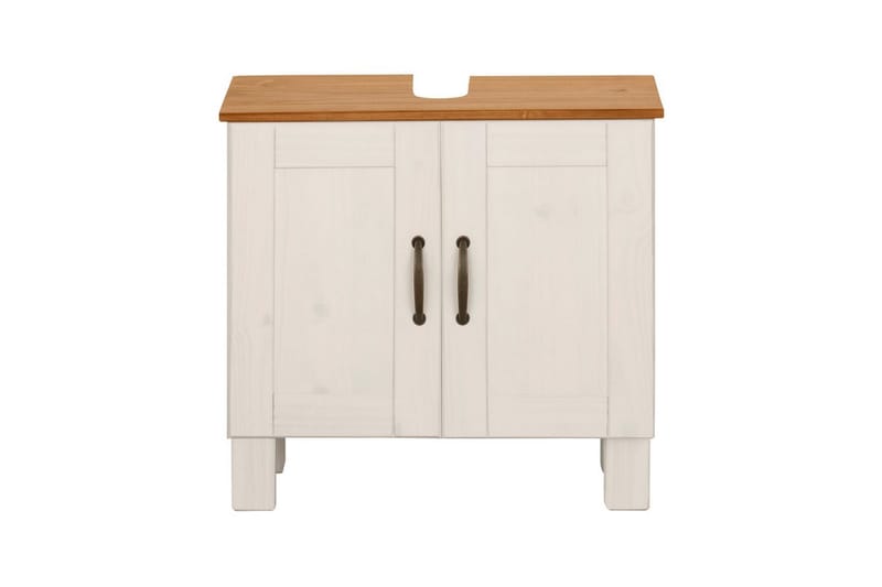 Tvättställsskåp Alby 2 lådor, Vit/Honung - 2 lådor, Vit/Honung - Hus & renovering - Kök & bad - Badrum - Badrumsmöbler & badrumsinredning - Badrumsskåp