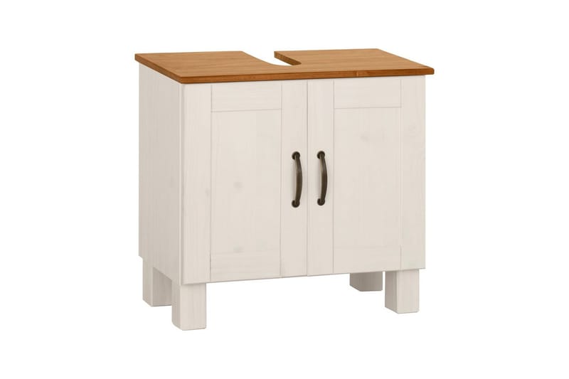 Tvättställsskåp Alby 2 lådor, Vit/Honung - 2 lådor, Vit/Honung - Hus & renovering - Kök & bad - Badrum - Badrumsmöbler & badrumsinredning - Badrumsskåp