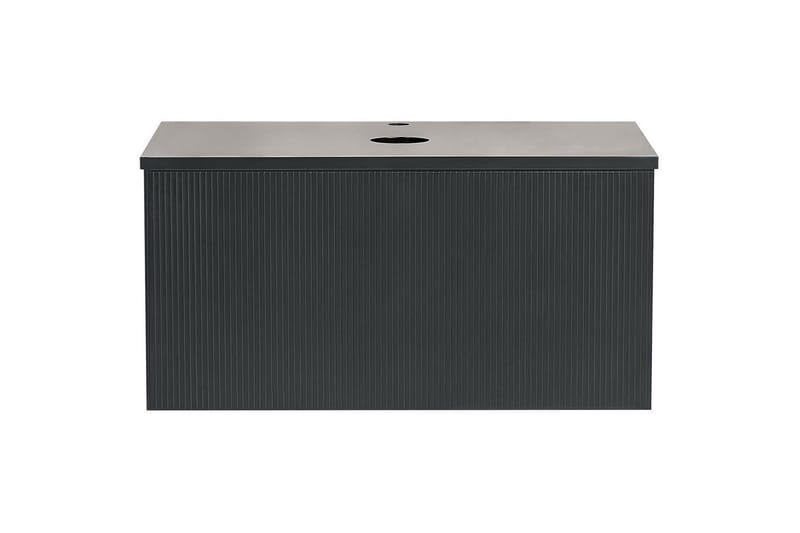 Tvättställsskåp Alzira Svart, 80x52x40 cm - Svart, 80x52x40 cm - Hus & renovering - Kök & bad - Badrum - Badrumsmöbler & badrumsinredning - Badrumsskåp