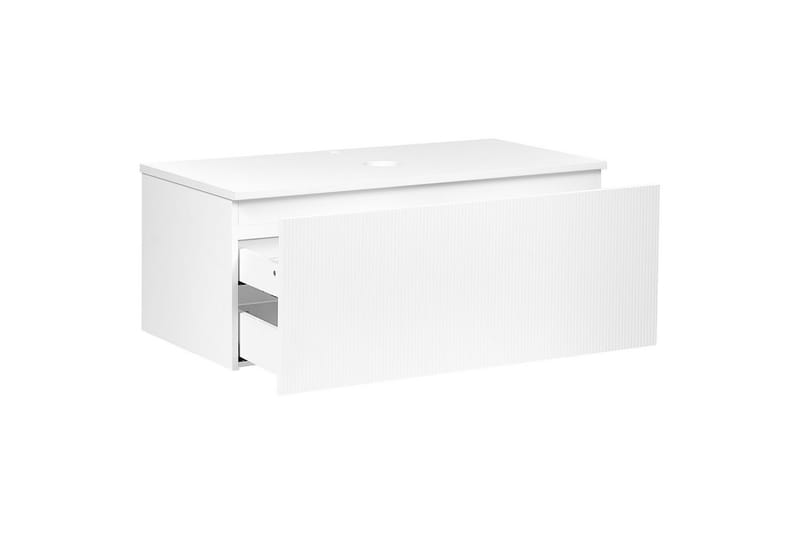 Tvättställsskåp Alzira Vit, 100x52x40 cm - Vit, 100x52x40 cm - Hus & renovering - Kök & bad - Badrum - Badrumsmöbler & badrumsinredning - Badrumsskåp