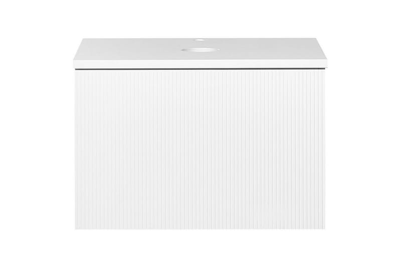 Tvättställsskåp Alzira Vit, 60x52x40 cm - Vit, 60x52x40 cm - Hus & renovering - Kök & bad - Badrum - Badrumsmöbler & badrumsinredning - Badrumsskåp
