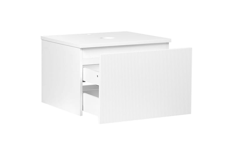 Tvättställsskåp Alzira Vit, 60x52x40 cm - Vit, 60x52x40 cm - Hus & renovering - Kök & bad - Badrum - Badrumsmöbler & badrumsinredning - Badrumsskåp