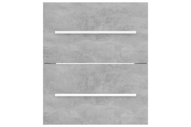 Tvättställsskåp betonggrå 41x38,5x48 cm spånskiva - Grå - Hus & renovering - Kök & bad - Badrum - Badrumsmöbler & badrumsinredning - Tvättställsskåp & kommod