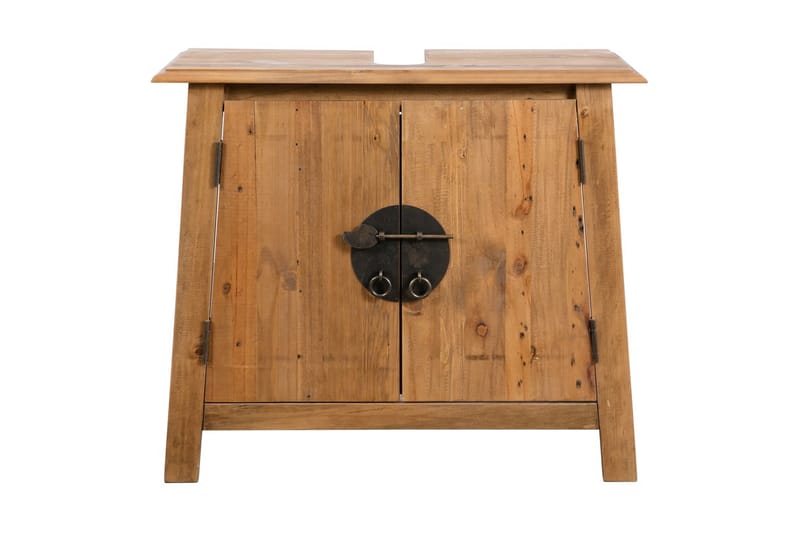 Badrumsunderskåp massiv återvunnen furu 70x32x63 cm - Brun - Hus & renovering - Kök & bad - Badrum - Badrumsmöbler & badrumsinredning - Tvättställsskåp & kommod