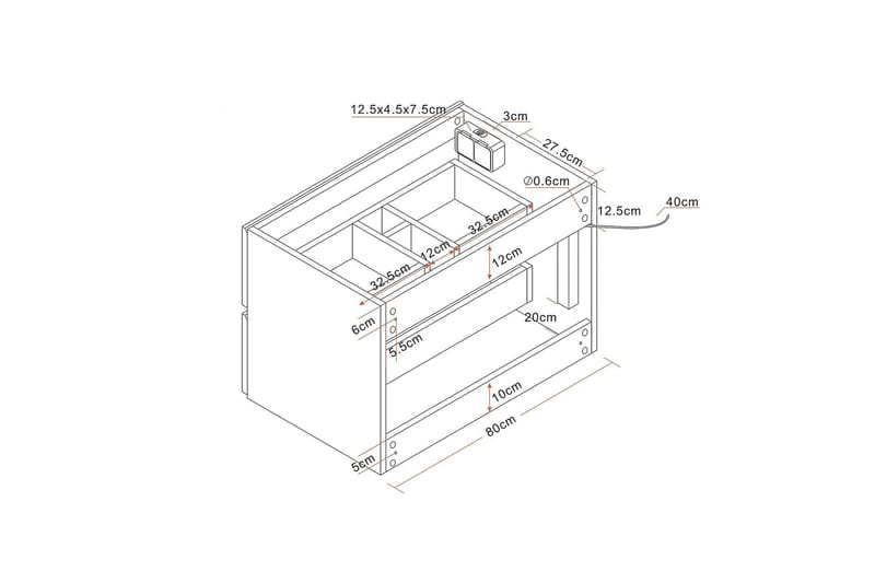 Bathlife Glädje Tvättställsskåp 800 - Hus & renovering - Kök & bad - Badrum - Badrumsmöbler & badrumsinredning - Tvättställsskåp & kommod