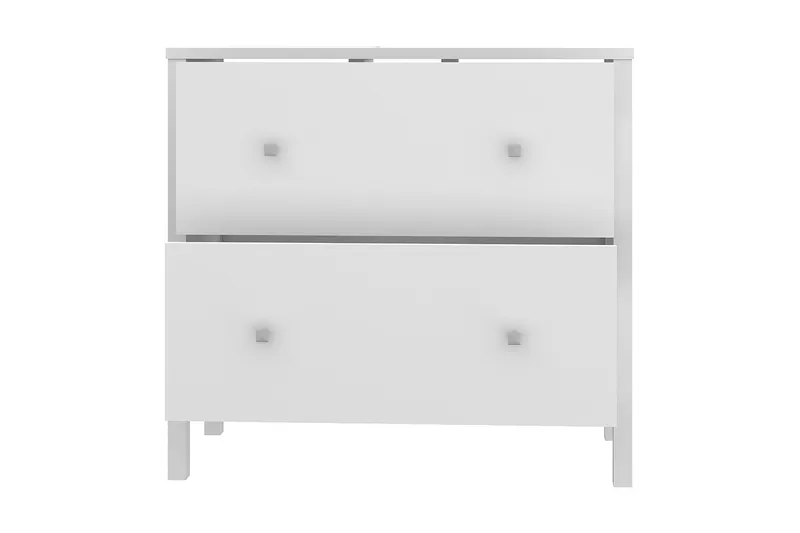 Elsassona Tvättställsskåp 35x64 cm 2 Lådor - Vit - Hus & renovering - Kök & bad - Badrum - Badrumsmöbler & badrumsinredning - Tvättställsskåp & kommod