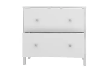 Elsassona Tvättställsskåp 35x64 cm 2 Lådor - Vit - Hus & renovering - Kök & bad - Badrum - Badrumsmöbler & badrumsinredning - Tvättställsskåp & kommod
