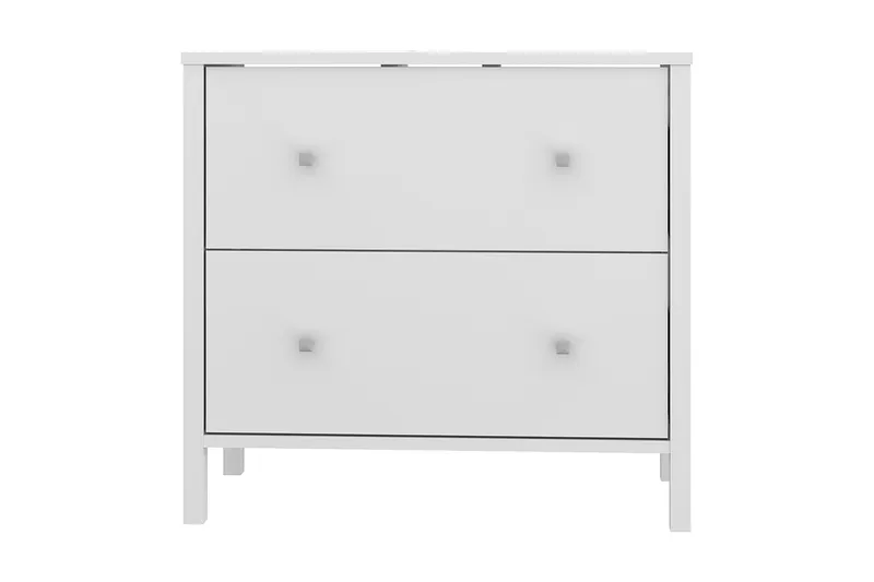 Elsassona Tvättställsskåp 35x64 cm 2 Lådor - Vit - Hus & renovering - Kök & bad - Badrum - Badrumsmöbler & badrumsinredning - Tvättställsskåp & kommod