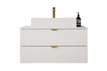 Glenndale Tvättställsskåp - Vit - Hus & renovering - Kök & bad - Badrum - Badrumsmöbler & badrumsinredning - Tvättställsskåp & kommod
