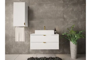 Glenndale Tvättställsskåp - Vit - Hus & renovering - Kök & bad - Badrum - Badrumsmöbler & badrumsinredning - Tvättställsskåp & kommod