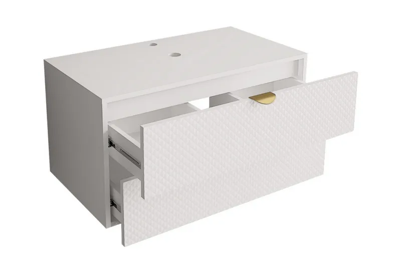 Glenndale Tvättställsskåp - Vit - Hus & renovering - Kök & bad - Badrum - Badrumsmöbler & badrumsinredning - Tvättställsskåp & kommod