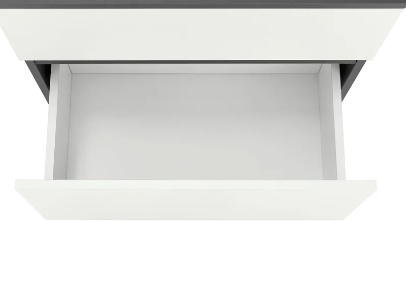 Hudnall Tvättställsskåp 60x35 cm - Antracit/Vit - Hus & renovering - Kök & bad - Badrum - Badrumsmöbler & badrumsinredning - Tvättställsskåp & kommod