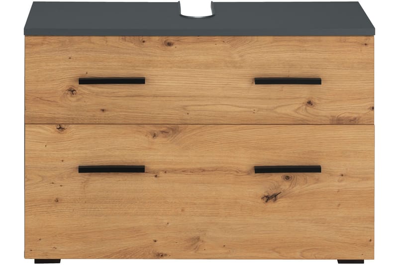 Michikue Tvättställsskåp - Brun - Hus & renovering - Kök & bad - Badrum - Badrumsmöbler & badrumsinredning - Tvättställsskåp & kommod