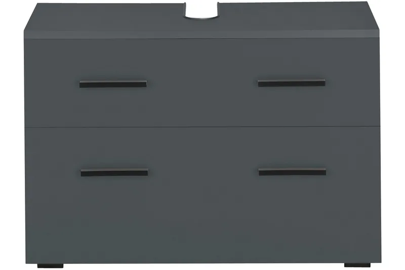 Michikue Tvättställsskåp - Grå - Hus & renovering - Kök & bad - Badrum - Badrumsmöbler & badrumsinredning - Tvättställsskåp & kommod