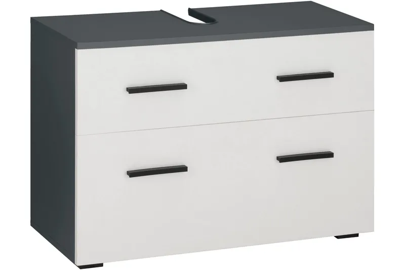 Michikue Tvättställsskåp, Vit