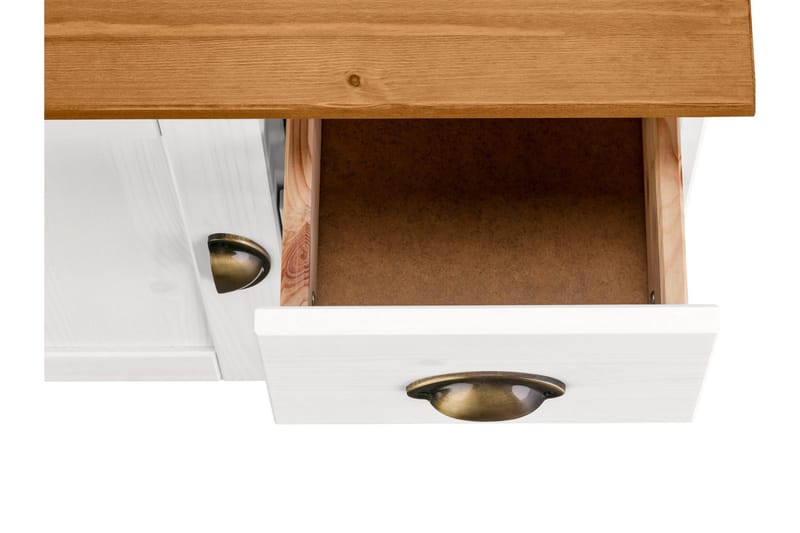 Moglielle Tvättställsskåp - Vit/Brun - Hus & renovering - Kök & bad - Badrum - Badrumsmöbler & badrumsinredning - Tvättställsskåp & kommod