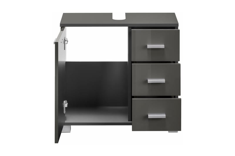 Ripika Tvättställ 60x55 cm - Grå - Hus & renovering - Kök & bad - Badrum - Badrumsmöbler & badrumsinredning - Tvättst�ällsskåp & kommod