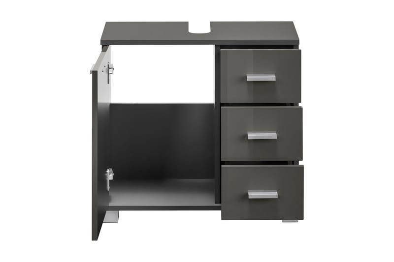 Ripika Tvättställ 60x55 cm - Grå - Hus & renovering - Kök & bad - Badrum - Badrumsmöbler & badrumsinredning - Tvättställsskåp & kommod