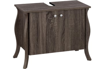 Talkon Tvättställsskåp - Mörkbrun - Hus & renovering - Kök & bad - Badrum - Badrumsmöbler & badrumsinredning - Tvättställsskåp & kommod