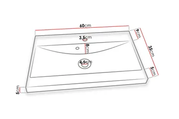 Tvättställ - Vit - Hus & renovering - Kök & bad - Badrum - Badrumsmöbler & badrumsinredning - Tvättställsskåp & kommod