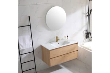 Tvättställsskåp Bahtlife Lättsam 1000 Natur Ek - Hus & renovering - Kök & bad - Badrum - Badrumsmöbler & badrumsinredning - Tvättställsskåp & kommod