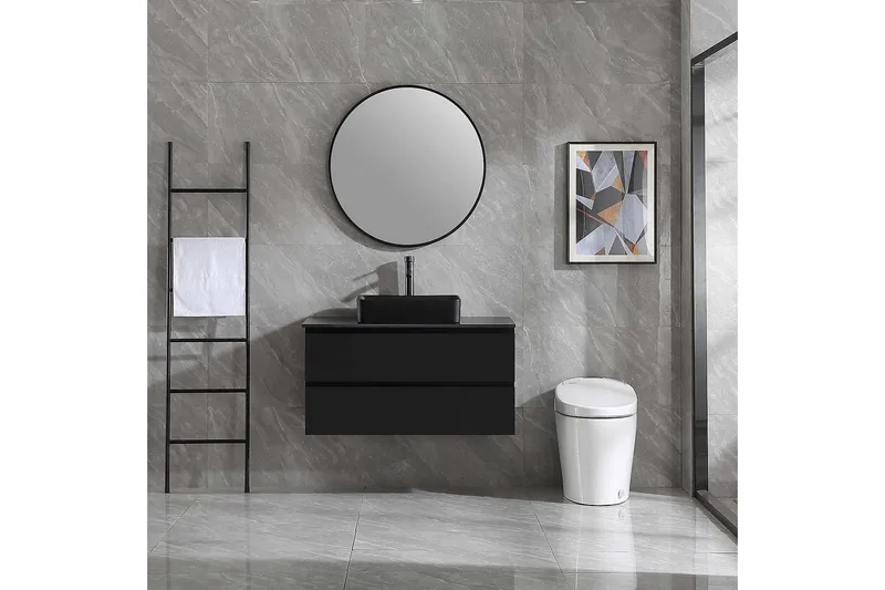 Tvättställsskåp Bathlife Extas Svart - Hus & renovering - Kök & bad - Badrum - Badrumsmöbler & badrumsinredning - Tvättställsskåp & kommod