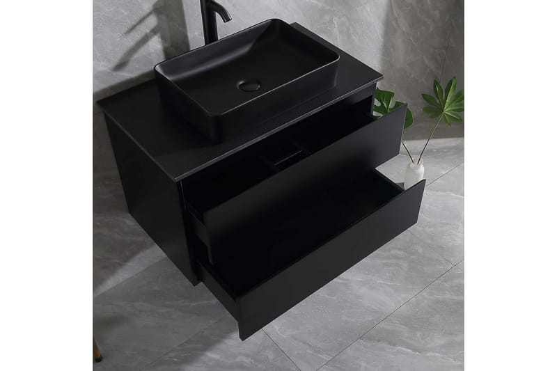 Tvättställsskåp Bathlife Extas Svart - Hus & renovering - Kök & bad - Badrum - Badrumsmöbler & badrumsinredning - Tvättställsskåp & kommod