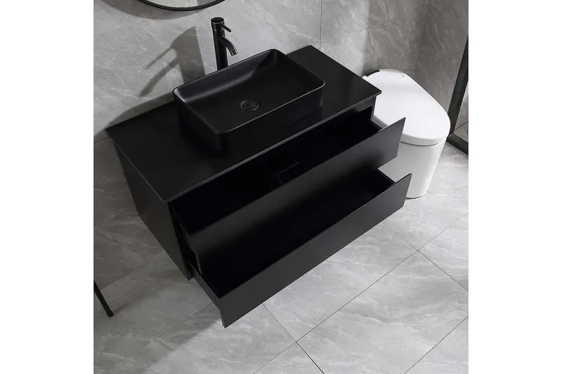 Tvättställsskåp Bathlife Extas Svart - Hus & renovering - Kök & bad - Badrum - Badrumsmöbler & badrumsinredning - Tvättställsskåp & kommod