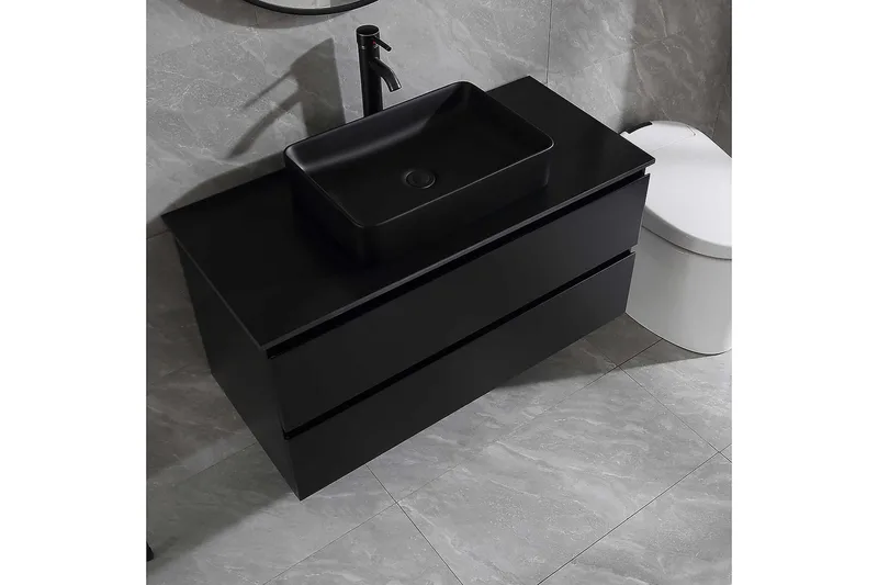Tvättställsskåp Bathlife Extas Svart - Hus & renovering - Kök & bad - Badrum - Badrumsmöbler & badrumsinredning - Tvättställsskåp & kommod