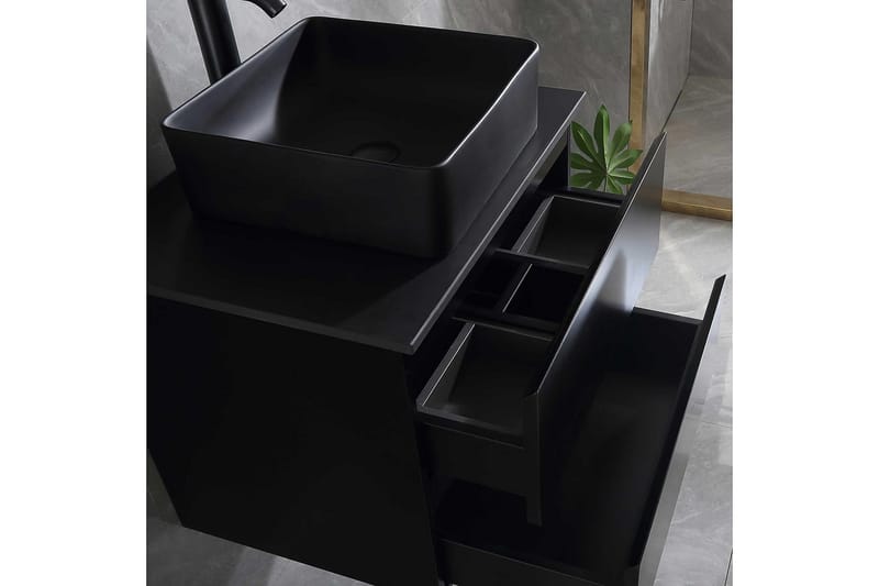 Tvättställsskåp Bathlife Extas Svart - Hus & renovering - Kök & bad - Badrum - Badrumsmöbler & badrumsinredning - Tvättställsskåp & kommod