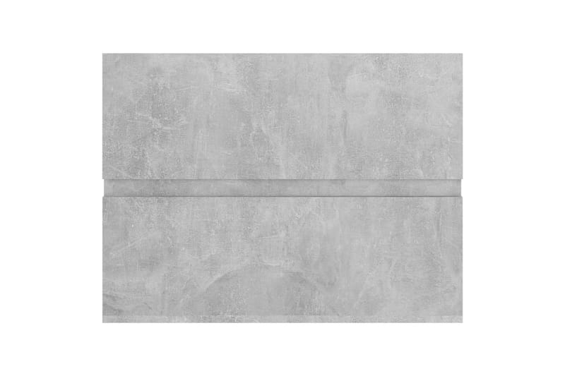 Tvättställsskåp betonggrå 60x38,5x45 cm spånskiva - Grå - Hus & renovering - Kök & bad - Badrum - Badrumsmöbler & badrumsinredning - Tvättställsskåp & kommod