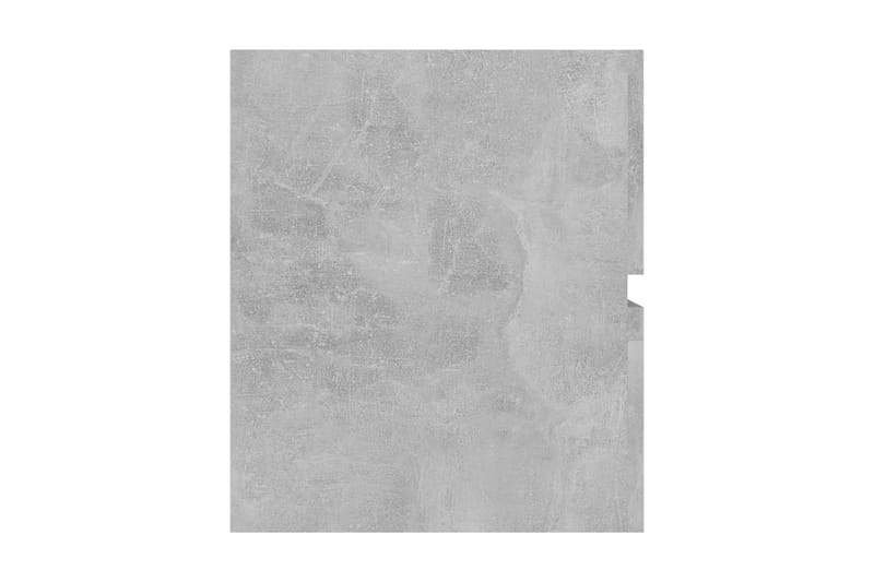 Tvättställsskåp betonggrå 80x38,5x45 cm spånskiva - Grå - Hus & renovering - Kök & bad - Badrum - Badrumsmöbler & badrumsinredning - Tvättställsskåp & kommod