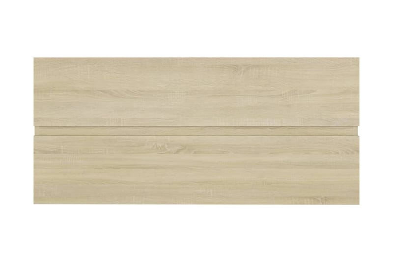 Tvättställsskåp sonoma-ek 100x38,5x45 cm spånskiva - Brun - Hus & renovering - Kök & bad - Badrum - Badrumsmöbler & badrumsinredning - Tvättställsskåp & kommod
