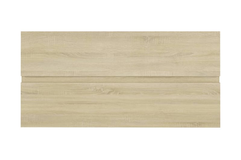 Tvättställsskåp sonoma-ek 90x38,5x45 cm spånskiva - Brun - Hus & renovering - Kök & bad - Badrum - Badrumsmöbler & badrumsinredning - Tvättställsskåp & kommod