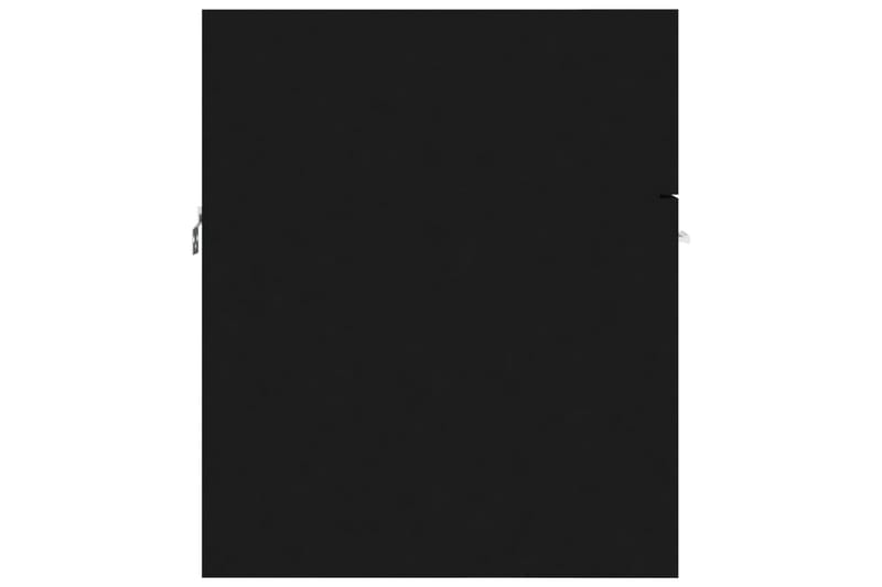 Tvättställsskåp svart 41x38,5x46 cm spånskiva - Svart - Tvättställsskåp & kommod
