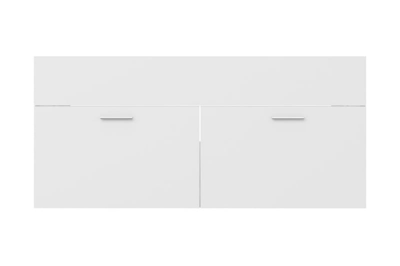 Tvättställsskåp vit 100x38,5x46 cm spånskiva - Vit - Hus & renovering - Kök & bad - Badrum - Badrumsmöbler & badrumsinredning - Tvättställsskåp & kommod