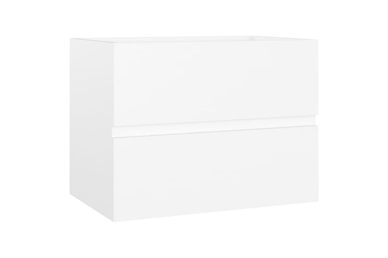 Tvättställsskåp vit 60x38,5x45 cm spånskiva - Vit - Hus & renovering - Kök & bad - Badrum - Badrumsmöbler & badrumsinredning - Tvättställsskåp & kommod