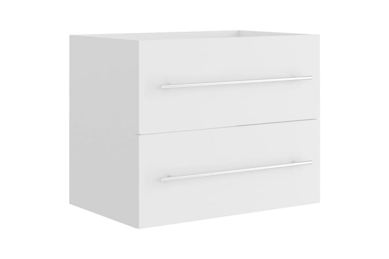 Tvättställsskåp vit 60x38,5x48 cm spånskiva - Vit - Hus & renovering - Kök & bad - Badrum - Badrumsmöbler & badrumsinredning - Tvättställsskåp & kommod