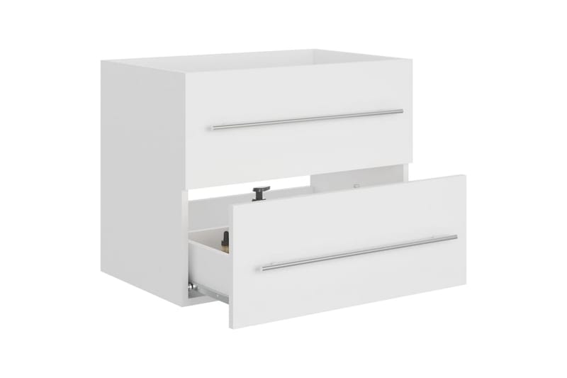 Tvättställsskåp vit 60x38,5x48 cm spånskiva - Vit - Hus & renovering - Kök & bad - Badrum - Badrumsmöbler & badrumsinredning - Tvättställsskåp & kommod