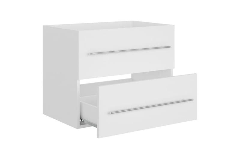 Tvättställsskåp vit 60x38,5x48 cm spånskiva - Vit - Hus & renovering - Kök & bad - Badrum - Badrumsmöbler & badrumsinredning - Tvättställsskåp & kommod