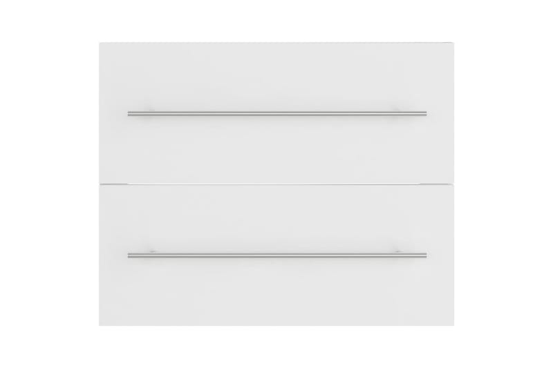 Tvättställsskåp vit 60x38,5x48 cm spånskiva - Vit - Hus & renovering - Kök & bad - Badrum - Badrumsmöbler & badrumsinredning - Tvättställsskåp & kommod