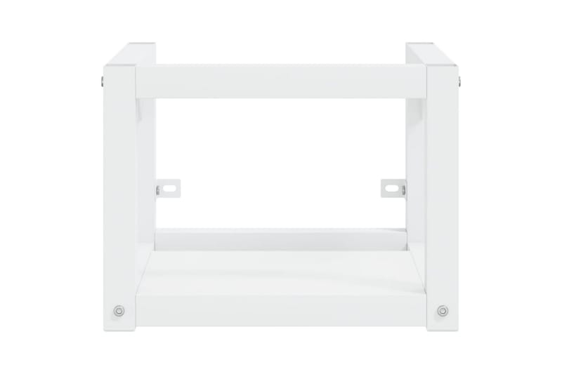 Väggmonterad ram för tvättställ vit 40x38x31 cm järn - Vit - Hus & renovering - Kök & bad - Badrum - Badrumsmöbler & badrumsinredning - Tvättställsskåp & kommod