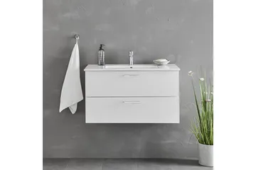 Tvättställsskåp Lycklig Vit 800 M Tvättställ - Hus & renovering - Kök & bad - Badrum - Badrumsmöbler & badrumsinredning - Tvättställsskåp & kommod