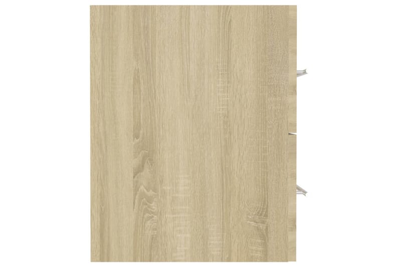Tvättställsskåp sonoma-ek 41x38,5x48 cm spånskiva - Brun - Hus & renovering - Kök & bad - Badrum - Badrumsmöbler & badrumsinredning - Tvättställsskåp & kommod