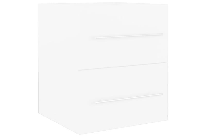 Tvättställsskåp vit 41x38,5x48 cm spånskiva - Vit - Hus & renovering - Kök & bad - Badrum - Badrumsmöbler & badrumsinredning - Tvättställsskåp & kommod
