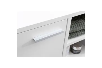 Tvättställsskåp Wohnling Folierad spånskiva 1 dörr 3 förvaringshyllor modern - Hus & renovering - Kök & bad - Badrum - Badrumsmöbler & badrumsinredning - Badrumsskåp